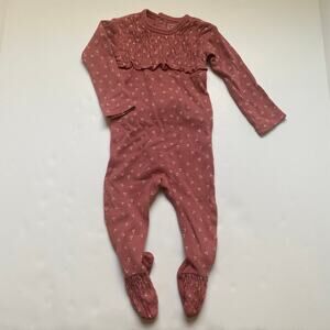 L'oved Baby Smocked One Piece Sleeper